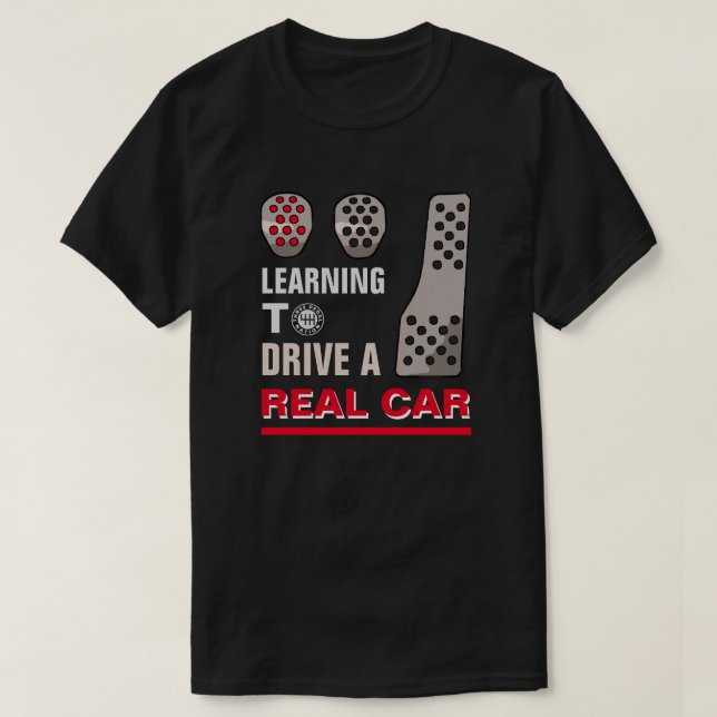 T-Shirt do carro real (Frente do Design)