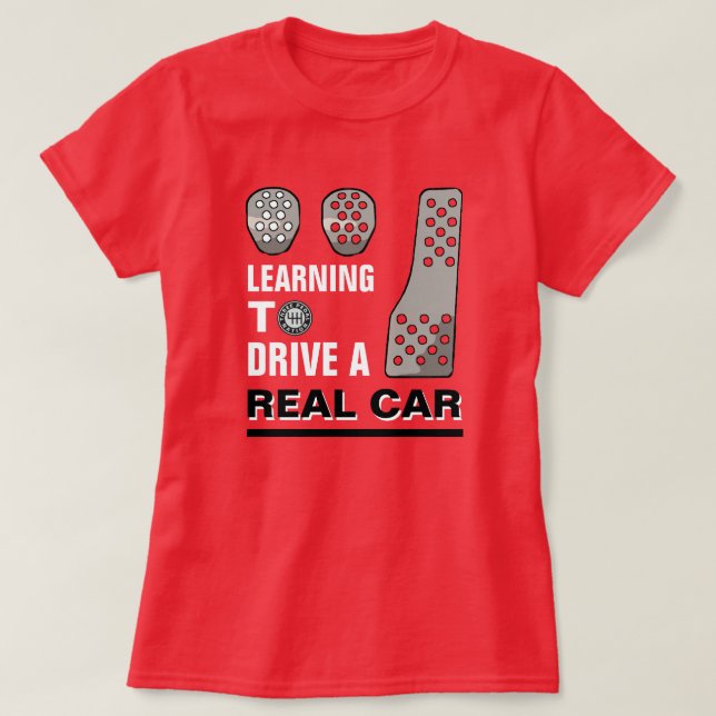 T-Shirt do carro real (Frente do Design)