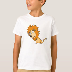 T-Shirt do Cartoon Lion Kid