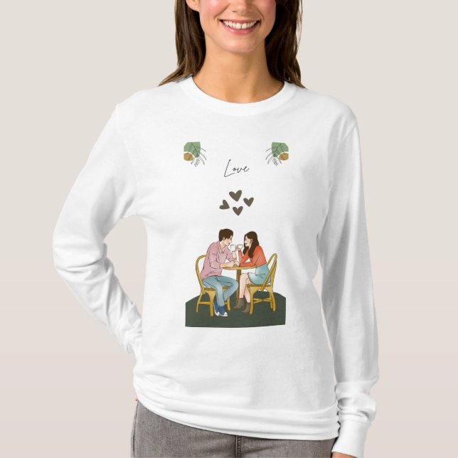 t-shirt do casal (Frente)