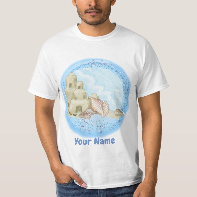 T-shirt do Castelo de Areia (Frente)