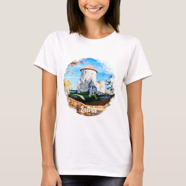 T-Shirt do castelo medieval (Frente)