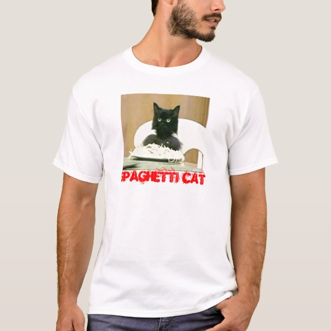T-shirt do CAT dos ESPAGUETES (Frente)