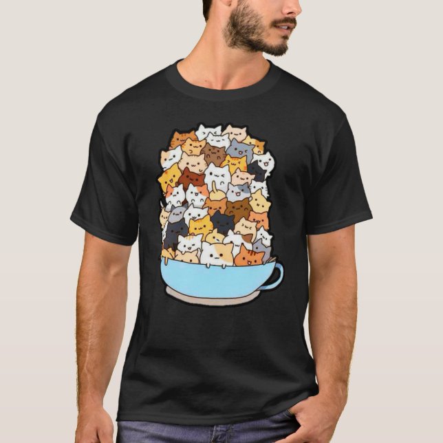 T-Shirt do Cat Sketch (Frente)