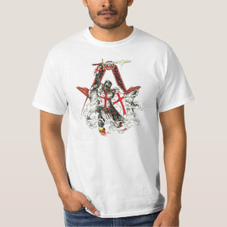 T-shirt do cavaleiro de Templar