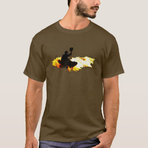 T-shirt do cavaleiro do fogo