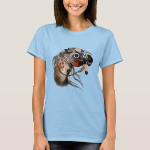 T-shirt do cavalo de guerra