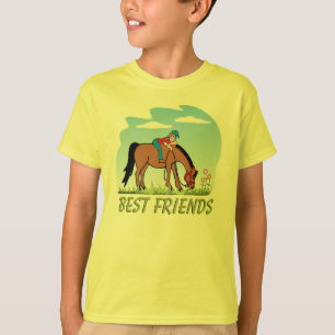 T-shirt do cavalo dos melhores amigos