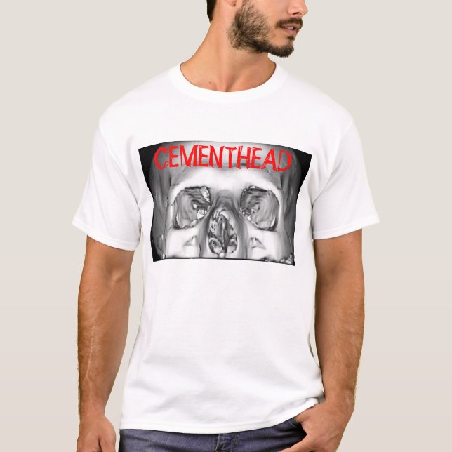 t-shirt do cementhead (Frente)