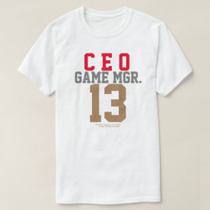 T-SHIRT DO CEO MANAGER DE JOGOS