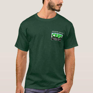 T-shirt do CERT (verde)