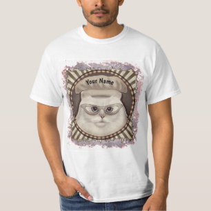 t-shirt do Chef de Gato Persa