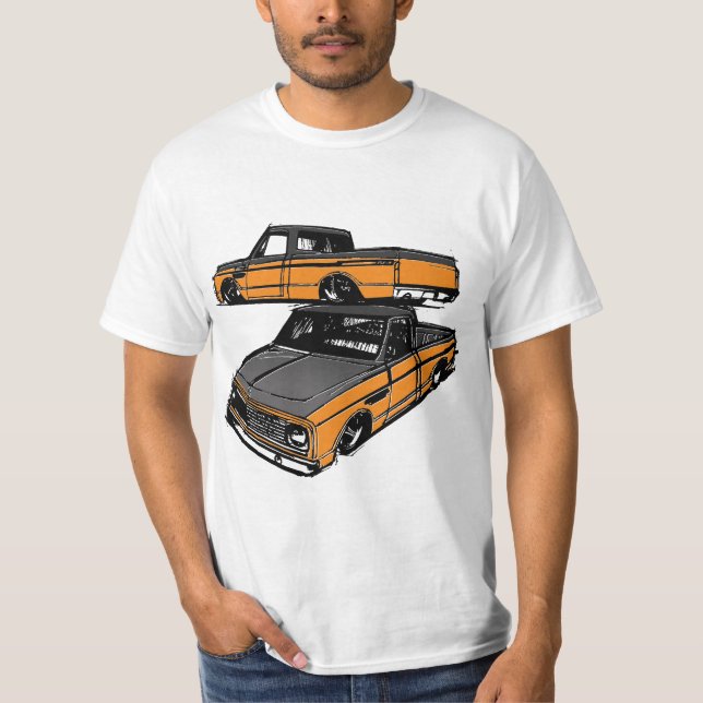 t-shirt do chevy c10 (Frente)