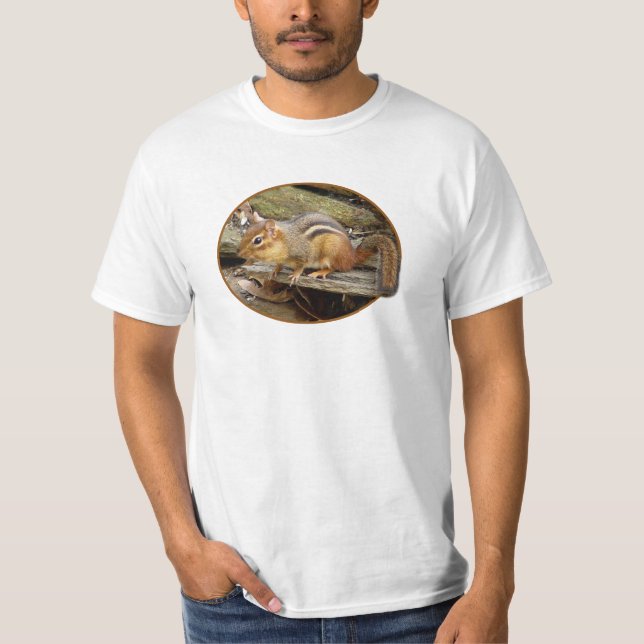 T-shirt do Chipmunk oriental (Frente)