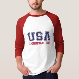 T-shirt do Chiropractor dos EUA