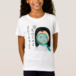 T-shirt do cientista da menina