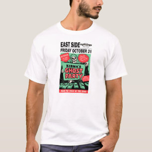 t-shirt do cinema ao ar livre do partido do