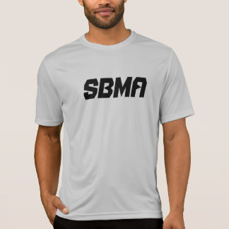 T-shirt do cinza do desempenho dos homens
