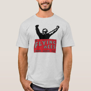 T-shirt do cinza dos áss de vôo