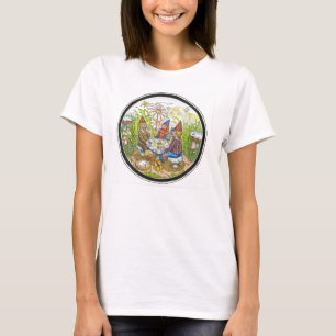 T-shirt do círculo do jogo