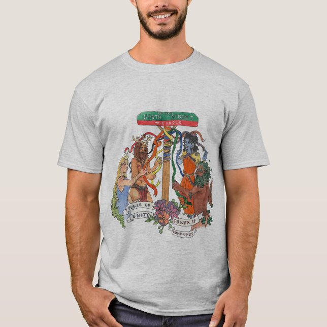 T-Shirt do Círculo Sul da Rua (Frente)