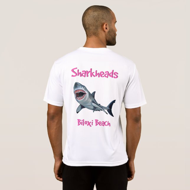 T-shirt do clássico de Sharkheads (Parte Traseira Completa)
