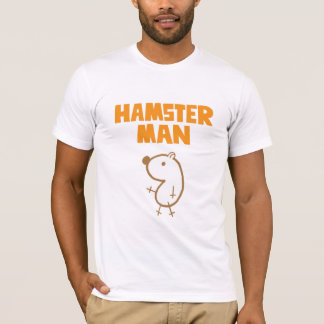 T-shirt do clássico do homem do hamster