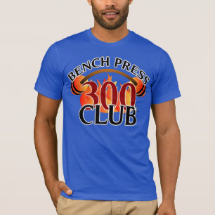 T-shirt do clube da imprensa de banco 300