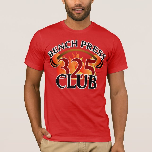 T-shirt do clube da imprensa de banco 325 (Frente)