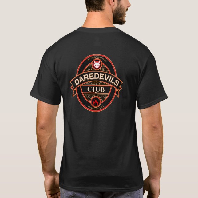 T-Shirt do Clube DareDevils Série 4 (Verso)