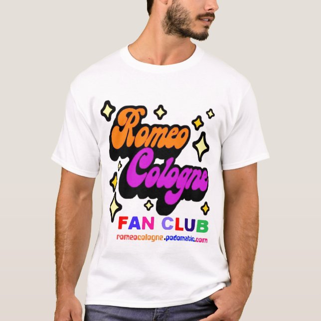 T-shirt do clube de fãs (Frente)