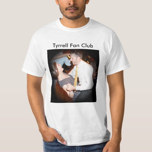 T-shirt do clube de fãs de Tyrrell (Frente)