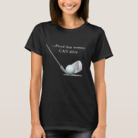 T-shirt do clube de golfe