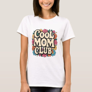 T-Shirt do Clube de Mãe legal - Engraçado e Na mod