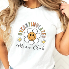 T-Shirt do Clube de Mães com estimulação cruzada