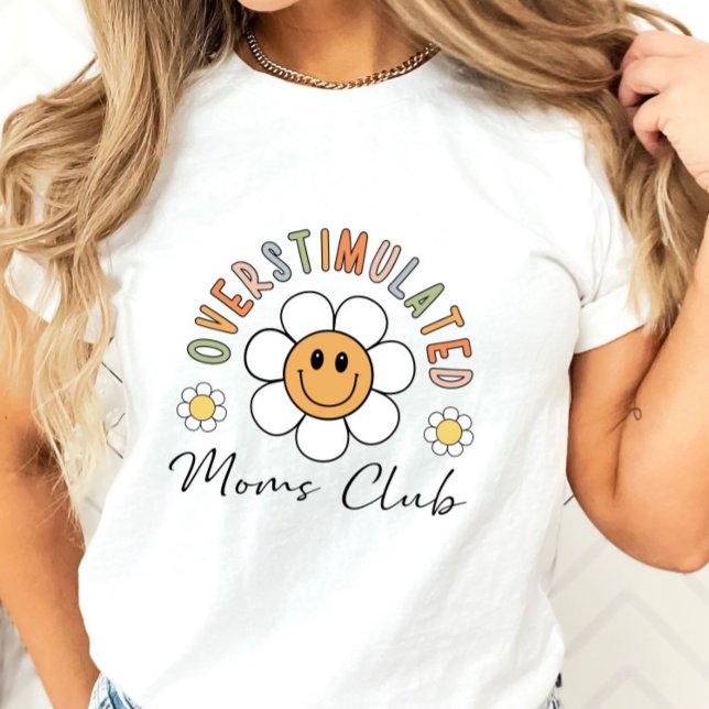 T-Shirt do Clube de Mães com estimulação cruzada (Criador carregado)