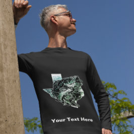 T-Shirt do Clube de Pesca Branco Verde