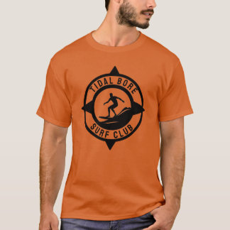 T-Shirt do Clube de Surf de Tidal Bore