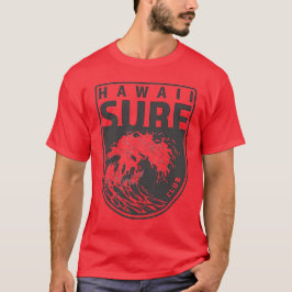 T-shirt do Clube de Surfs do Havaí