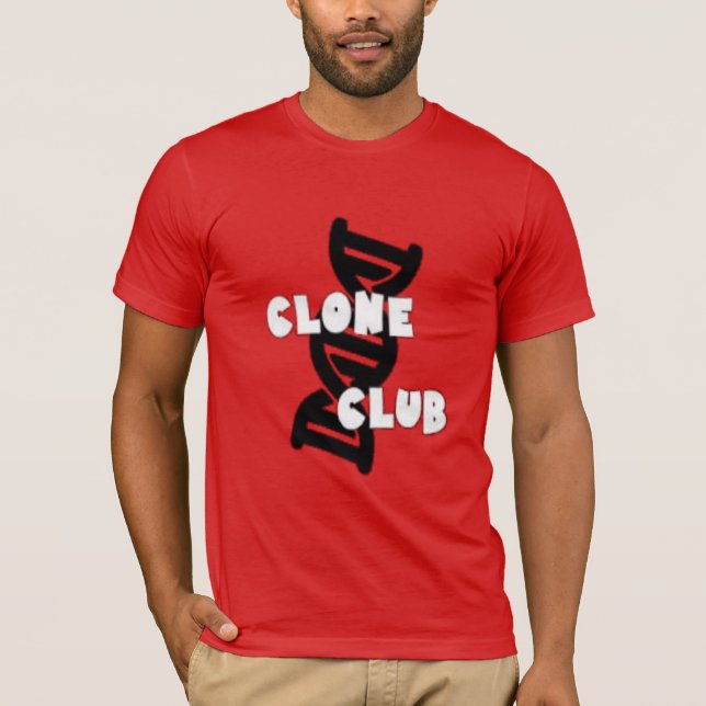 T-shirt do clube do clone (Frente)