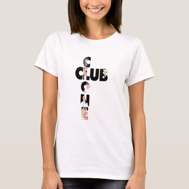T-shirt do clube do clone (Frente)