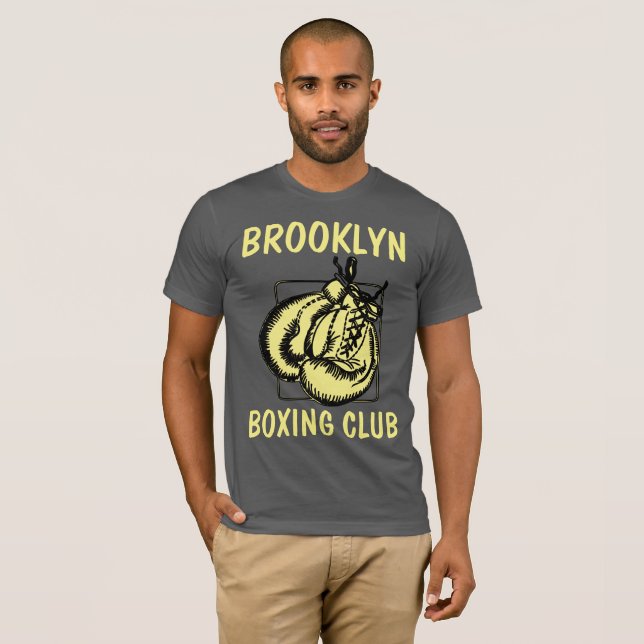 T-shirt do CLUBE do ENCAIXOTAMENTO de BROOKLYN (Frente Completa)