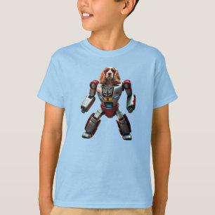 T-Shirt do Cocker Spaniel Robot Kid