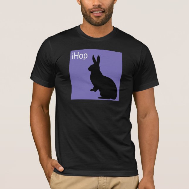 t-shirt do coelhinho da Páscoa do iHop (Frente)