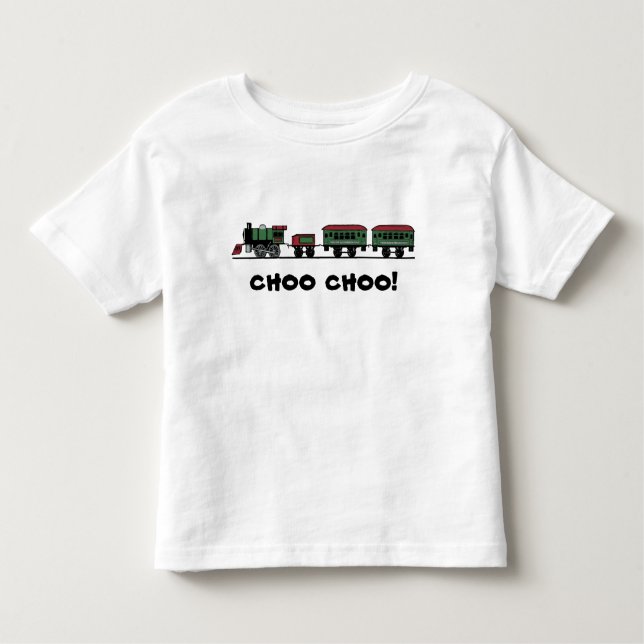 T-shirt do comboio "Choo Choo" (Frente)