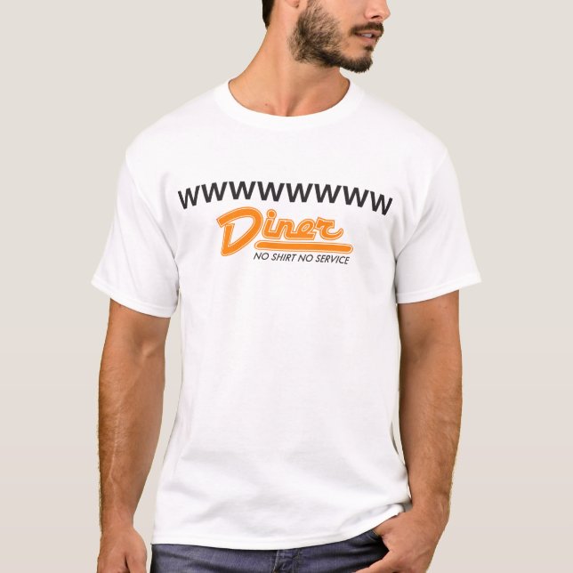 T-shirt do comensal de AT&T (Frente)