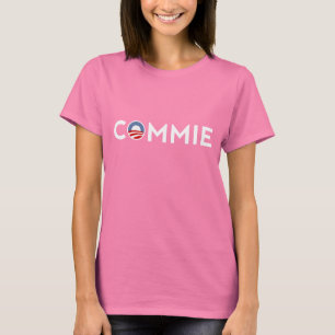 T-shirt do COMMIE de Anti-Obama