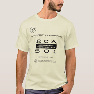 T-shirt do computador de RCA 501