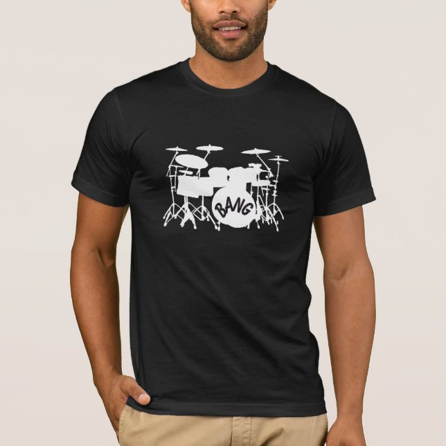 T-Shirt do Conjunto de Tambores (Frente)