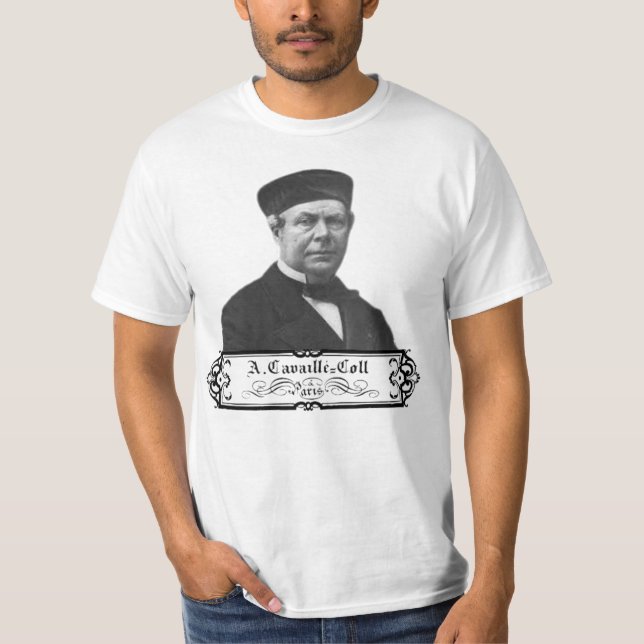 T-Shirt do CONSTRUTOR DE ÓRGÃOS DE CAVAILLE (Frente)